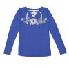 Women's Fine Jersey Lace-Up Long Sleeve T-Shirt Thumbnail