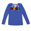 Women's Fine Jersey Lace-Up Long Sleeve T-Shirt Thumbnail