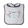 Infant Terry Snap Bib with Colored Trim by Rabbit Skins Thumbnail