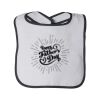 Infant Terry Snap Bib with Colored Trim by Rabbit Skins Thumbnail
