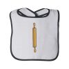 Infant Terry Snap Bib with Colored Trim by Rabbit Skins Thumbnail