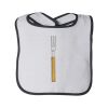 Infant Terry Snap Bib with Colored Trim by Rabbit Skins Thumbnail