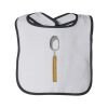 Infant Terry Snap Bib with Colored Trim by Rabbit Skins Thumbnail