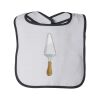 Infant Terry Snap Bib with Colored Trim by Rabbit Skins Thumbnail