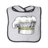 Infant Terry Snap Bib with Colored Trim by Rabbit Skins Thumbnail