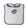 Infant Terry Snap Bib with Colored Trim by Rabbit Skins Thumbnail
