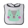 Infant Terry Snap Bib with Colored Trim by Rabbit Skins Thumbnail