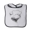 Infant Terry Snap Bib with Colored Trim by Rabbit Skins Thumbnail
