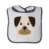 Infant Terry Snap Bib with Colored Trim by Rabbit Skins Thumbnail
