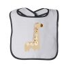 Infant Terry Snap Bib with Colored Trim by Rabbit Skins Thumbnail