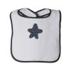 Infant Terry Snap Bib with Colored Trim by Rabbit Skins Thumbnail