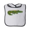 Infant Terry Snap Bib with Colored Trim by Rabbit Skins Thumbnail