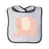 Infant Terry Snap Bib with Colored Trim by Rabbit Skins Thumbnail