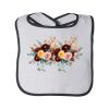 Infant Terry Snap Bib with Colored Trim by Rabbit Skins Thumbnail