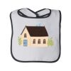Infant Terry Snap Bib with Colored Trim by Rabbit Skins Thumbnail
