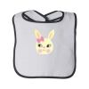 Infant Terry Snap Bib with Colored Trim by Rabbit Skins Thumbnail