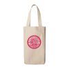 10oz. Double Bottle Wine Tote Bag Thumbnail