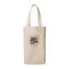 10oz. Double Bottle Wine Tote Bag Thumbnail