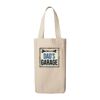 10oz. Double Bottle Wine Tote Bag Thumbnail