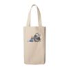 10oz. Double Bottle Wine Tote Bag Thumbnail