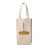 10oz. Double Bottle Wine Tote Bag Thumbnail
