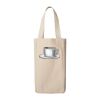 10oz. Double Bottle Wine Tote Bag Thumbnail