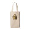 10oz. Double Bottle Wine Tote Bag Thumbnail
