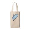 10oz. Double Bottle Wine Tote Bag Thumbnail