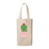 10oz. Double Bottle Wine Tote Bag Thumbnail