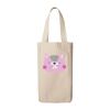 10oz. Double Bottle Wine Tote Bag Thumbnail