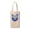 10oz. Double Bottle Wine Tote Bag Thumbnail