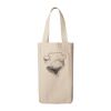 10oz. Double Bottle Wine Tote Bag Thumbnail