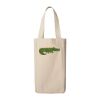 10oz. Double Bottle Wine Tote Bag Thumbnail