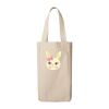 10oz. Double Bottle Wine Tote Bag Thumbnail