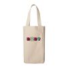 10oz. Double Bottle Wine Tote Bag Thumbnail