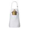 Full-Length Apron with Pouch Pocket by Q-tees Thumbnail